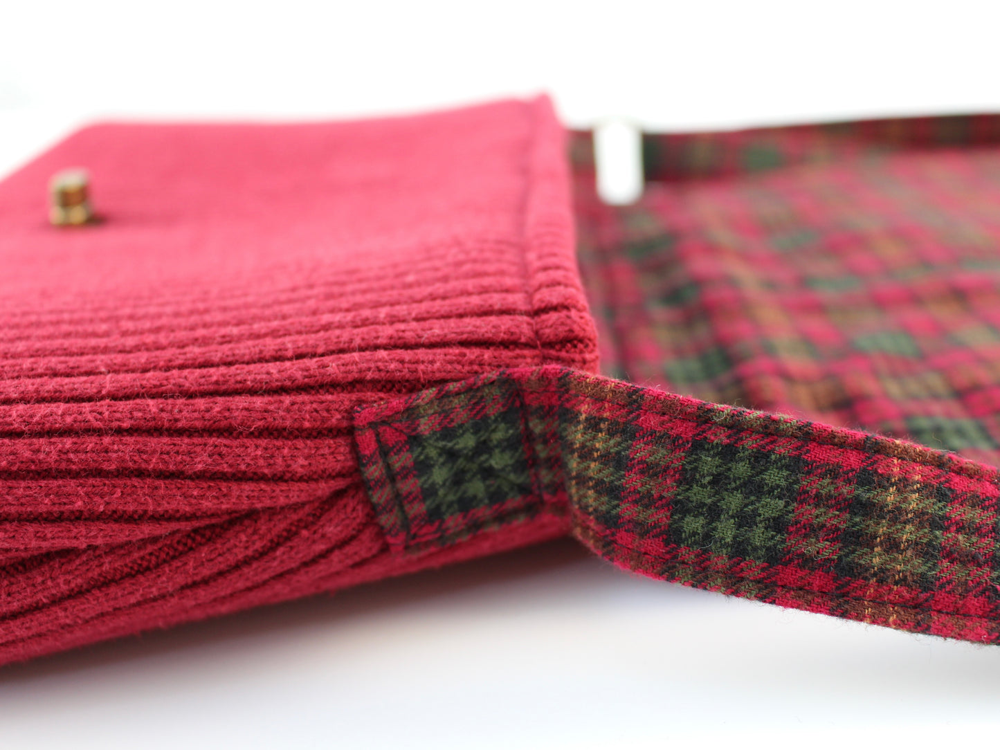 Crossbody Cable Knit Sweater Purse