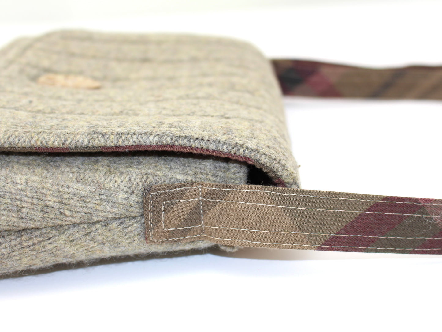 Crossbody Lambswool Sweater Purse