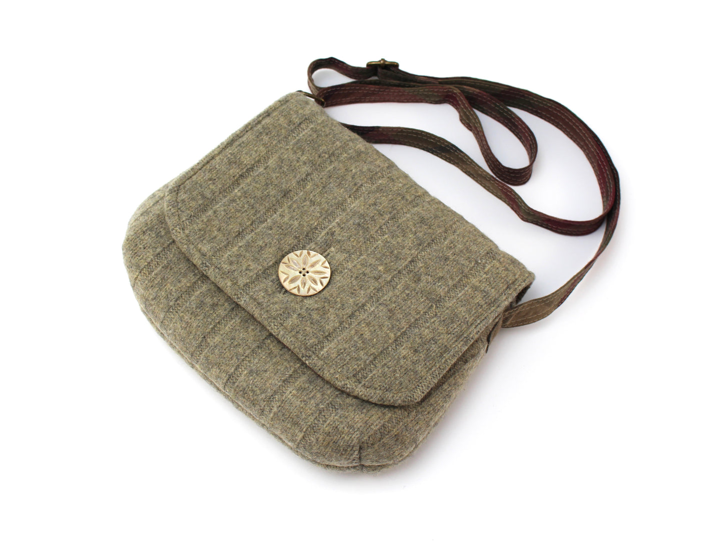 Crossbody Lambswool Sweater Purse