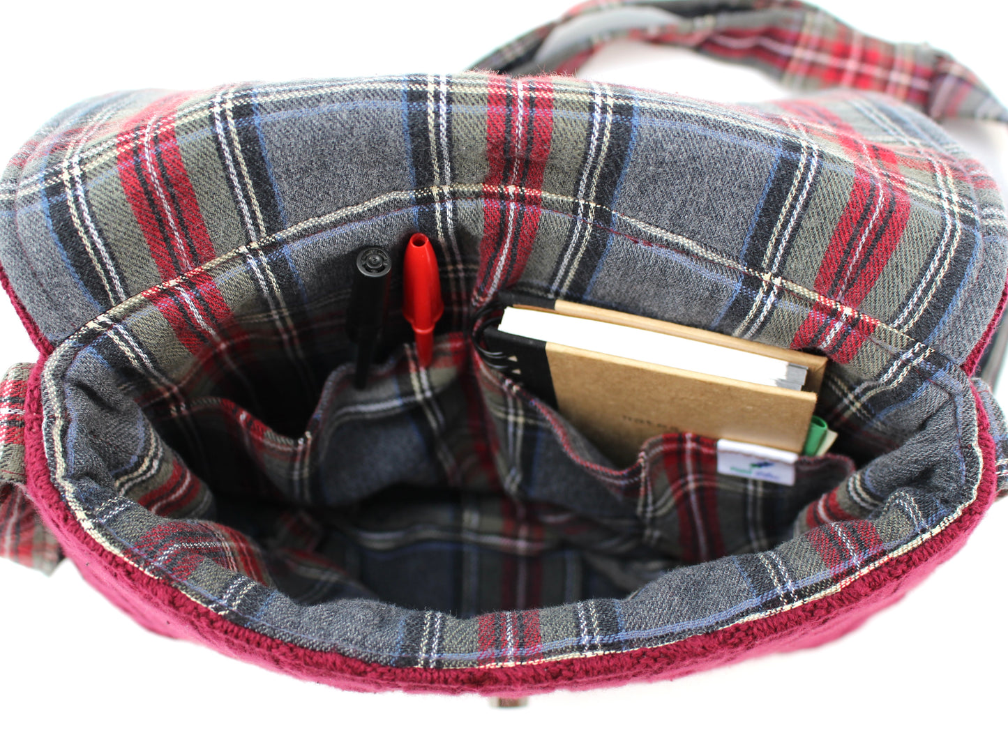 Crossbody Cable Knit Sweater Purse