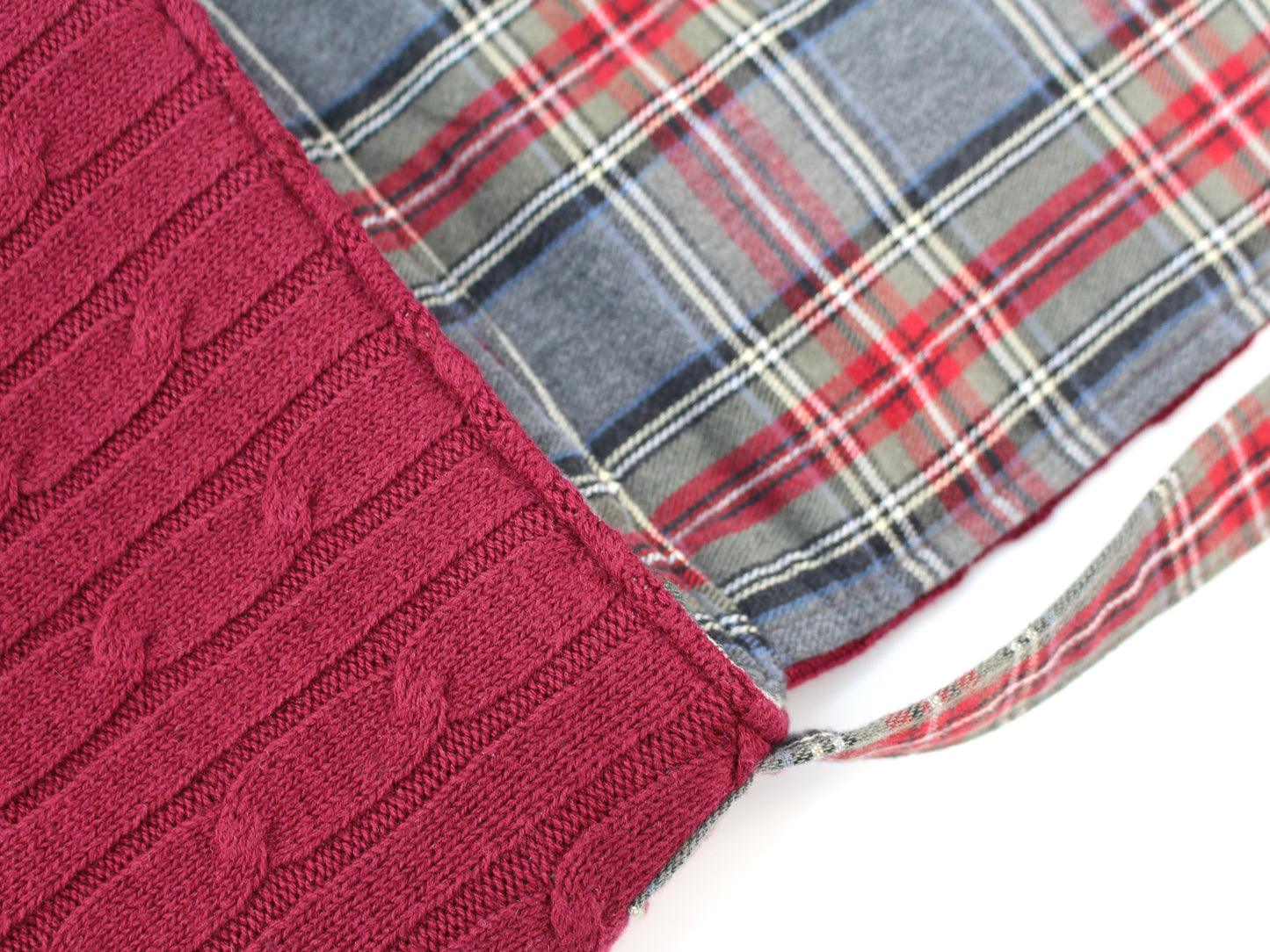 Crossbody Cable Knit Sweater Purse