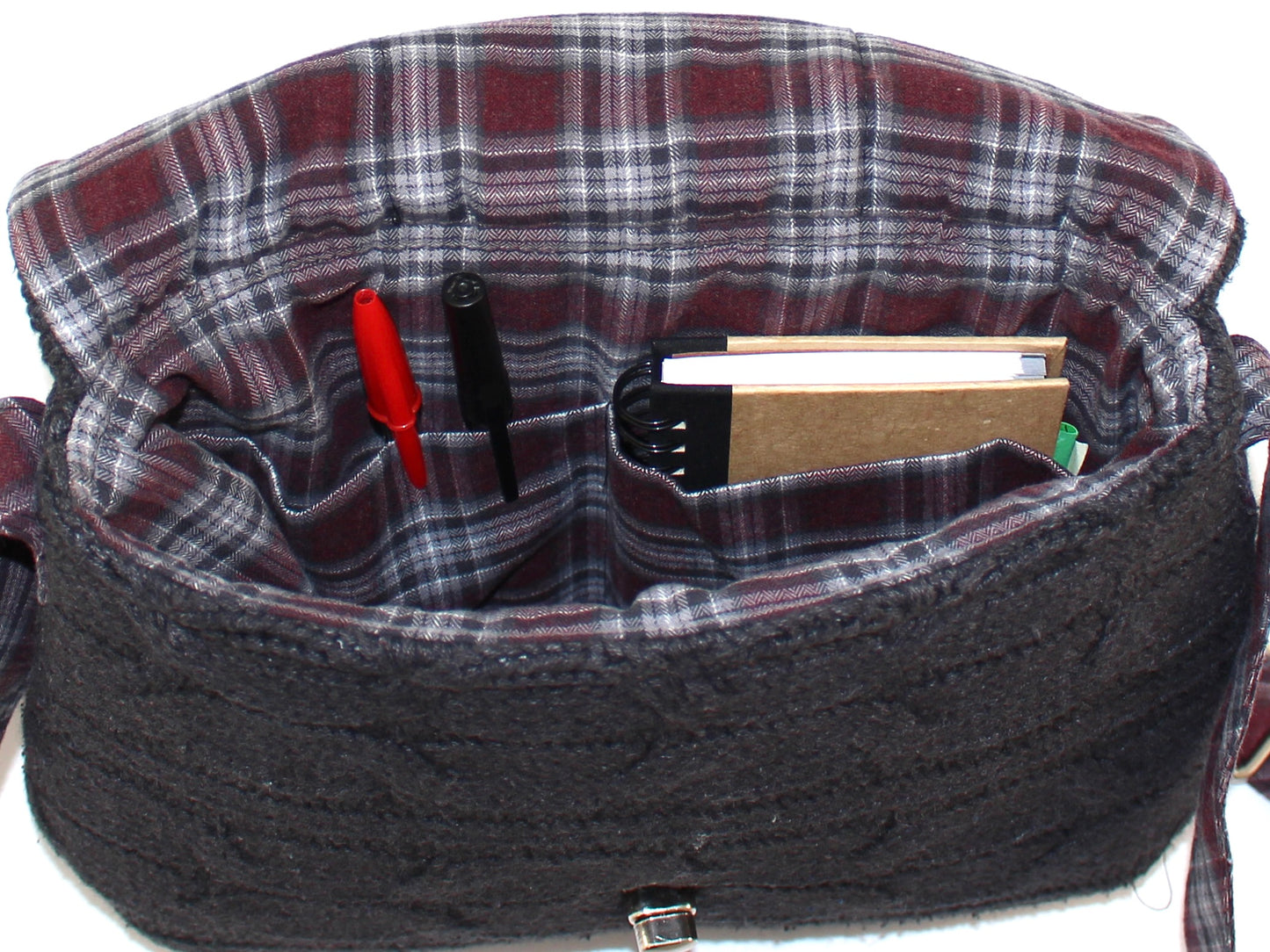 Crossbody Cable Knit Sweater Purse