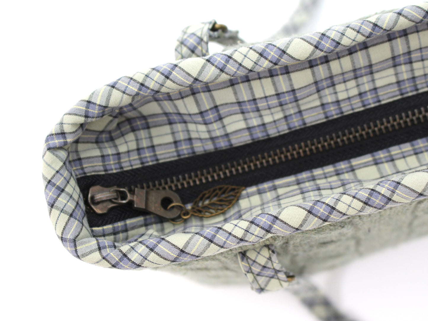Cable Knit Sweater Shoulder Bag