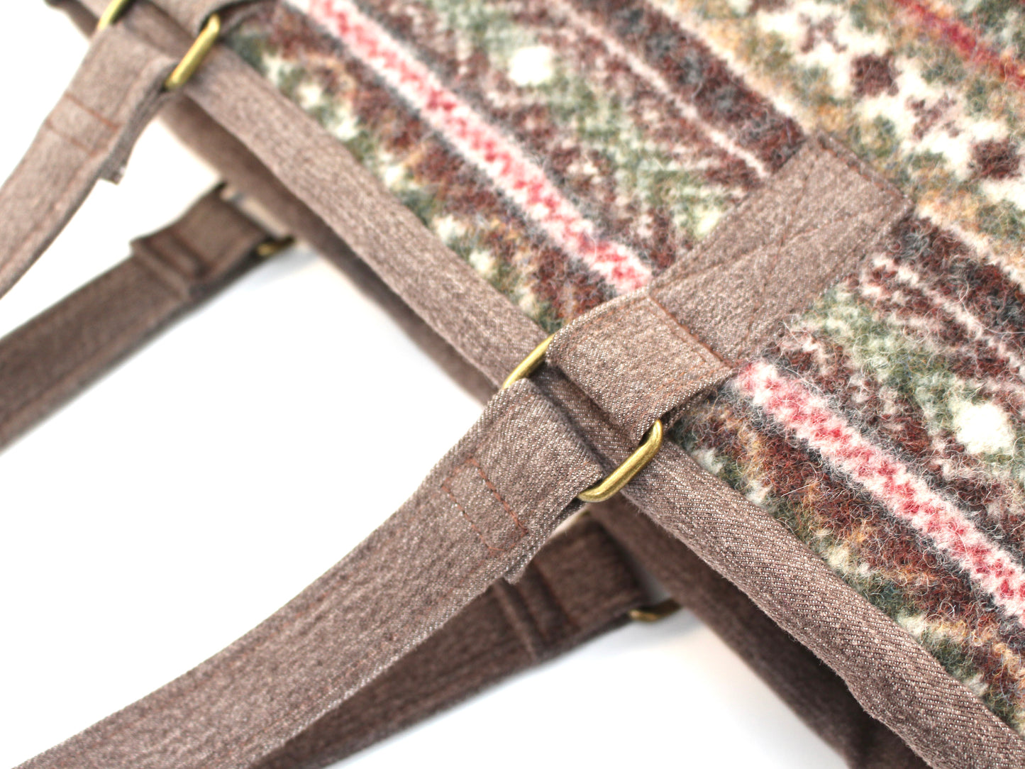 Wool Sweater Shoulder Bag