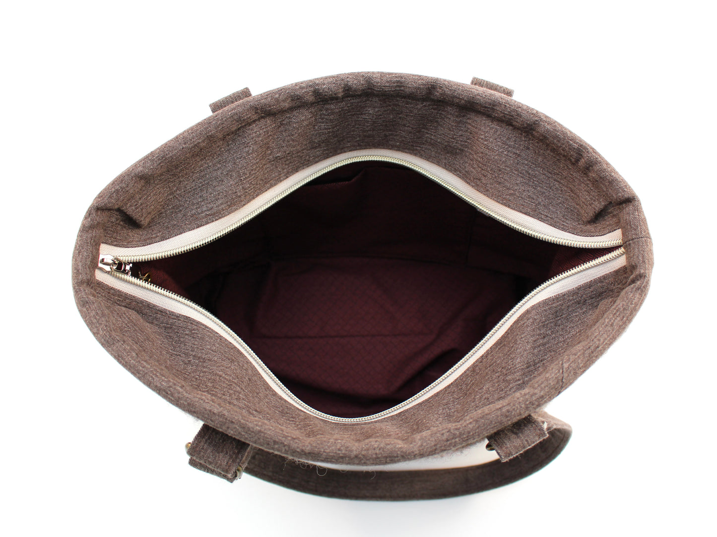 Wool Sweater Shoulder Bag