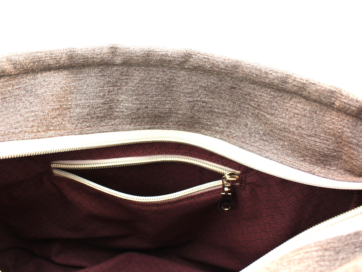 Wool Sweater Shoulder Bag