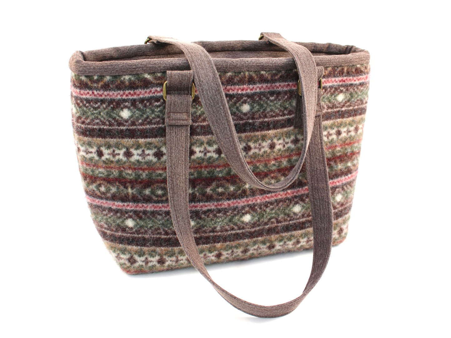 Wool Sweater Shoulder Bag