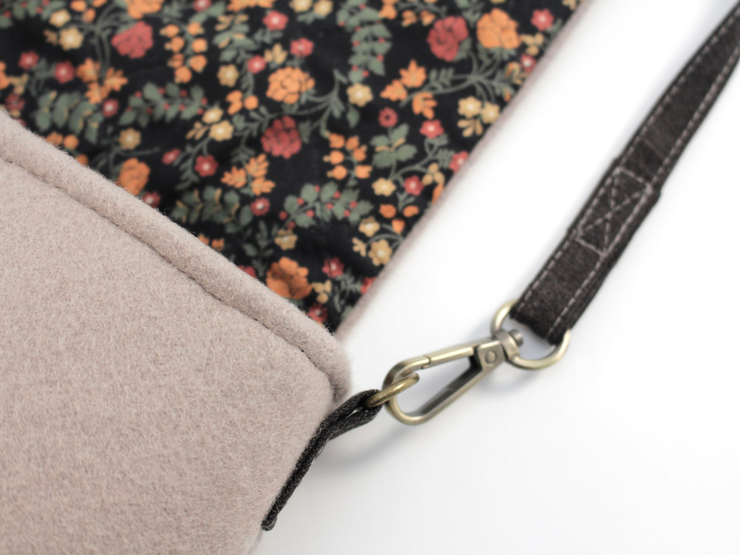 Wool Crossbody Bag