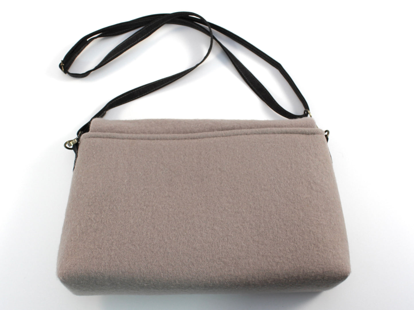 Wool Crossbody Bag