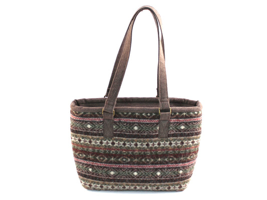 Wool Sweater Shoulder Bag