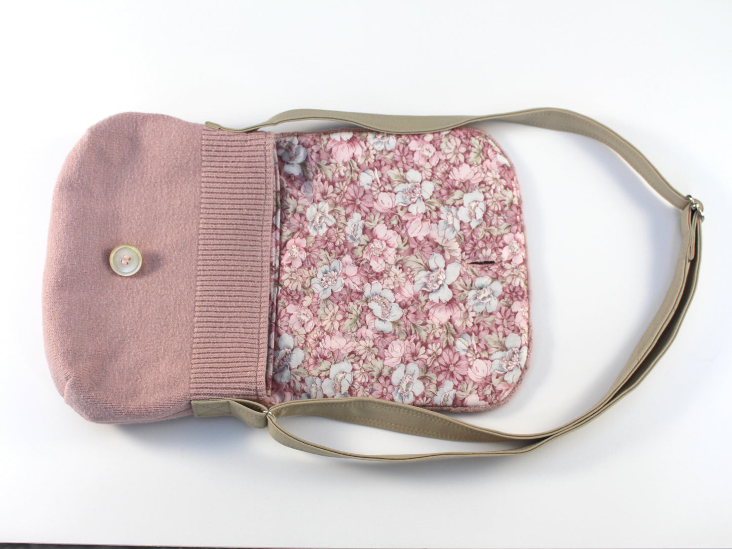 Crossbody Cable Knit Sweater Purse