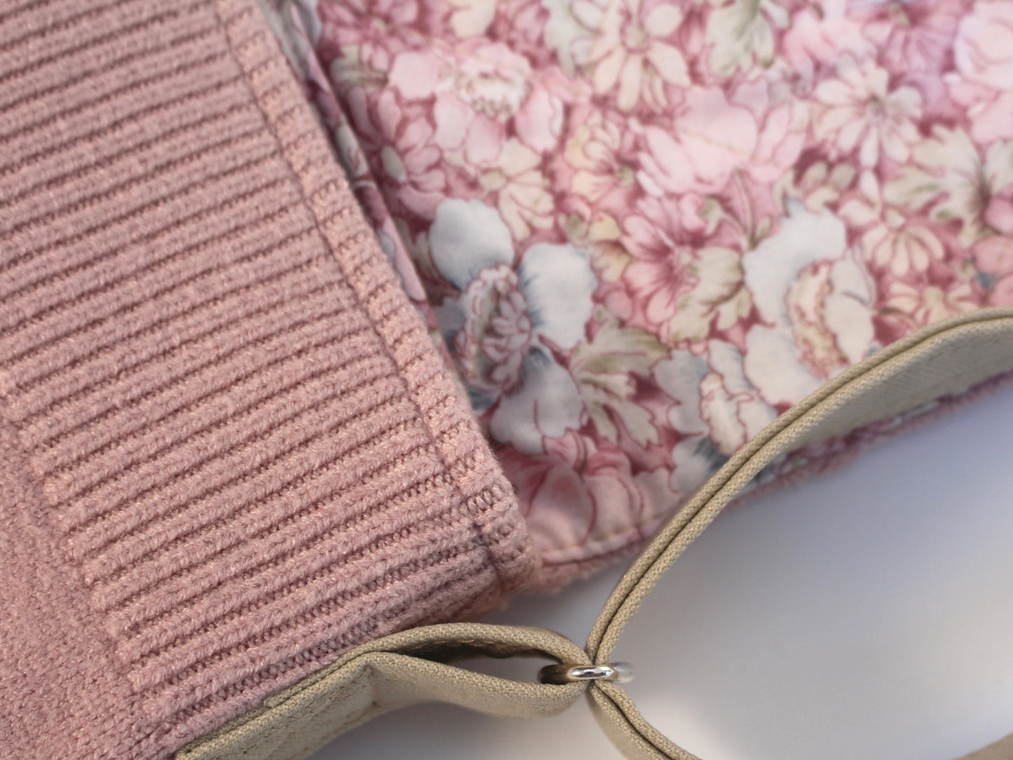 Crossbody Cable Knit Sweater Purse
