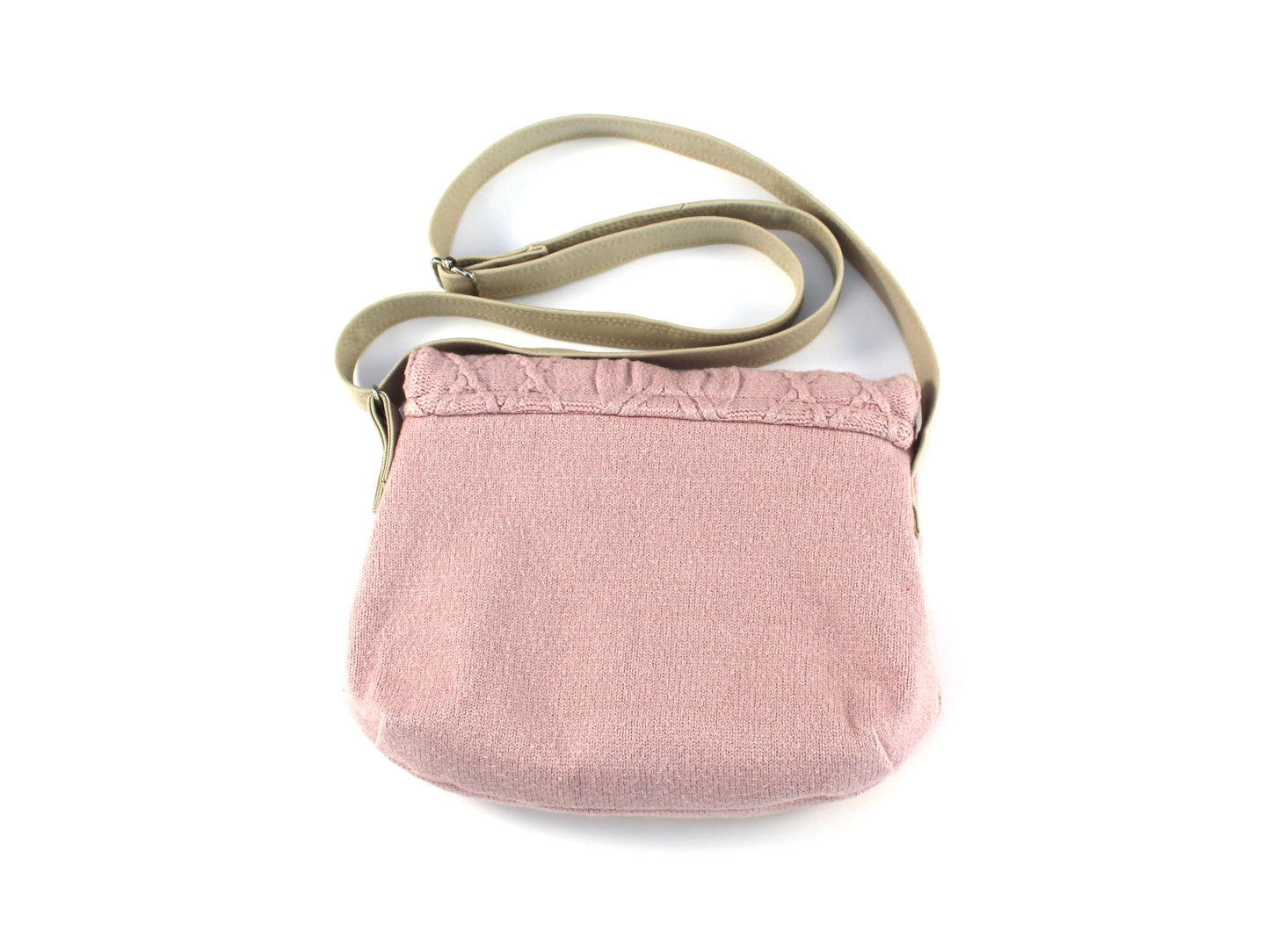 Crossbody Cable Knit Sweater Purse