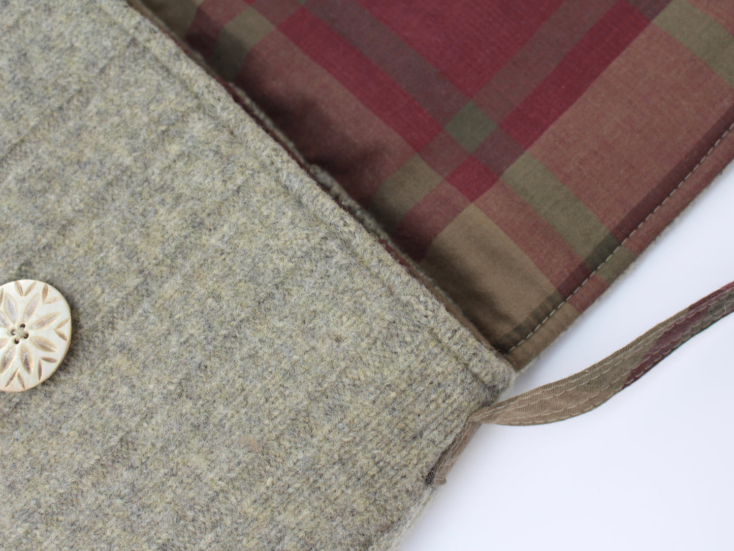 Crossbody Lambswool Sweater Purse